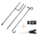 MAIKESUB Double Sided White Sublimation Blank Polyester Flags for Garden and Yard Canvas BannerLawn Garden Flags DIY Halloween Decorative Flag (Garden Flag Stand) MAIKESUB