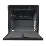 Stealth Biometric Handgun Hanger Safe Quick Access Pistol Security Box CA DOJ Approved Stealth