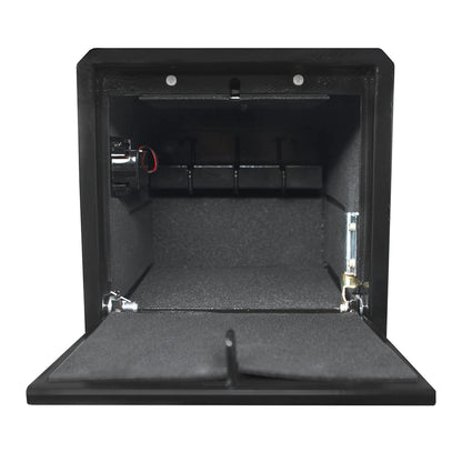 Stealth Biometric Handgun Hanger Safe Quick Access Pistol Security Box CA DOJ Approved