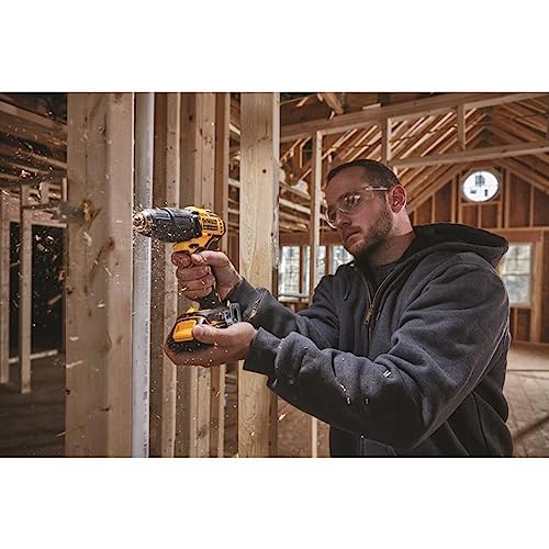 DEWALT ATOMIC 20V MAX* Hammer Drill, Cordless, Compact, 1/2-Inch, Tool Only (DCD709B) DEWALT