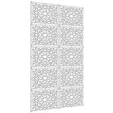 Lchen Hanging Room Divider,10 Pieces Wood-Plastic Hanging Panels 0.2“Thick Screen Panel for Living Room Bedroom Home Decoration(HTT-10S,11.4"X11.4") Lchen