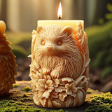 Flower Animal Cylinder Molds Silicone Wave Spiral Candle Mold - Silicone Resin Casting Molds for Candle & Resin & Soap Craft Supplies