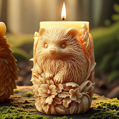 Flower Animal Cylinder Molds Silicone Wave Spiral Candle Mold - Silicone Resin Casting Molds for Candle & Resin & Soap Craft Supplies