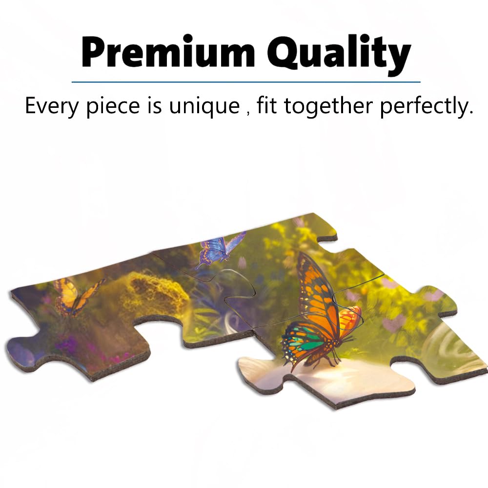 RANSUNN Puzzles for Kids Ages 6-8 8-10 - Unicorn and Foal, 200 Piece Puzzles for Kids, Learning Educational Jigsaw Puzzles Toys Gifts for 6 7 8 9 10 Year Old RANSUNN