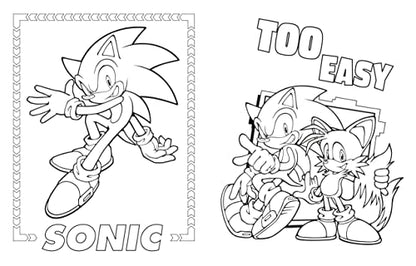 Sonic the Hedgehog: The Official Coloring Book