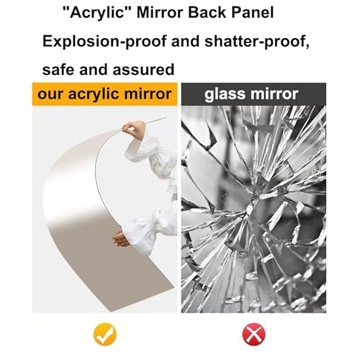 Ball & Cast Lighted Curio Cabinet,3-Tier Glass Display Cabinet with Adjustable Glass Shelves and Mirrored Back Panel for Living Room,E26 Light Blub not Included,Cherry Ball & Cast