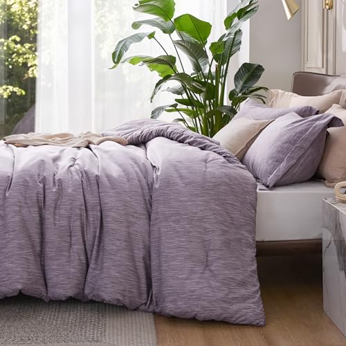 Bedsure King Size Comforter Set - Dark Red King Comforter Set, Soft Bedding for All Seasons, Cationic Dyed Bedding Set, 3 Pieces, 1 Comforter (104"x90") and 2 Pillow Shams (20"x36"+2") Bedsure