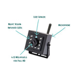 Smart Birdhouse with Camera - 1440p HD WiFi Outdoor Bird Box | Nesting Box for Robins, Wrens, Tree Swallows | Birdhouses Mount to Tree, Fence or House | Ideal Bluebird Houses for Outside - by NESTERA NESTERA