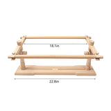 Lampstop Embroidery Hoop Stand Hands Free Embroidery Frame Rotated Cross Stitch Stand for Stitching Sewing Craft (Rotated Cross Stitch Stand) Lampstop
