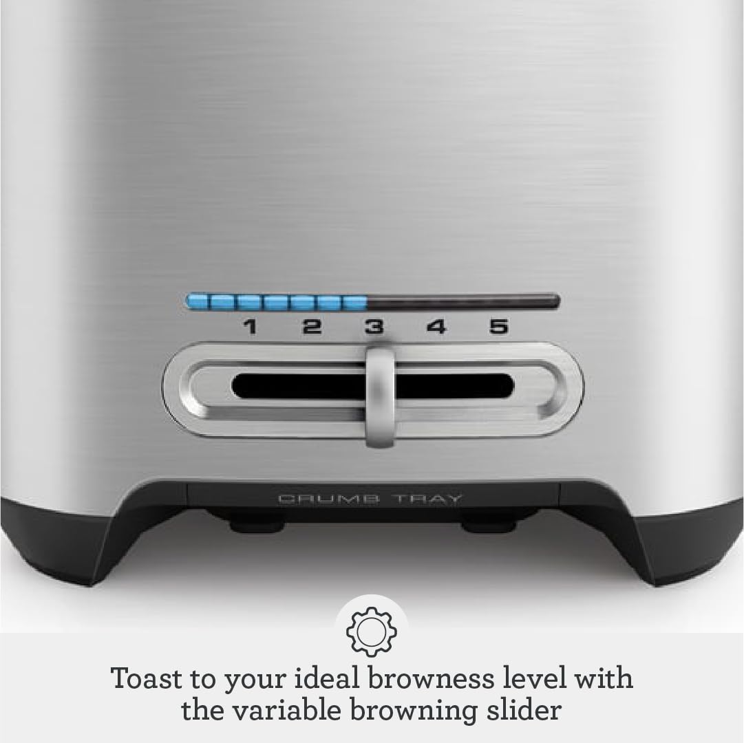 Breville Smart Toaster, 2-Slice, Brushed Aluminum Breville