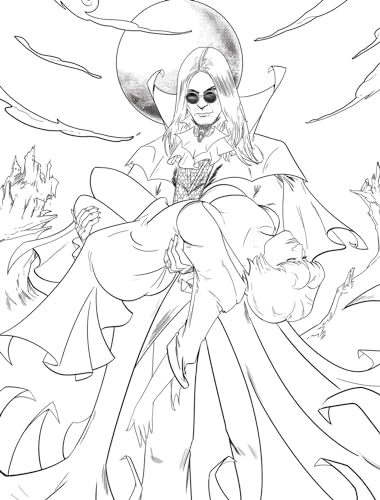 Ozzy Osbourne: The official coloring book