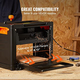 VEVOR Thickness Planer Blades Knives, 13-inch 2 mm Thickened High Speed Steel Replacement HRC55-60 Hardness, Suit for VEVOR 13-inch/12.5-inch Benchtop Planer, Set of 3 VEVOR