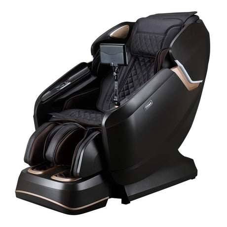 Titan Pro Vigor 4D | Brown | Full Body Massage Chair | Zero Gravity Reclining | SL Track | Multiple Massage Techniques | Heated Roller | Space Saving | Foot & Calf Massage Titan