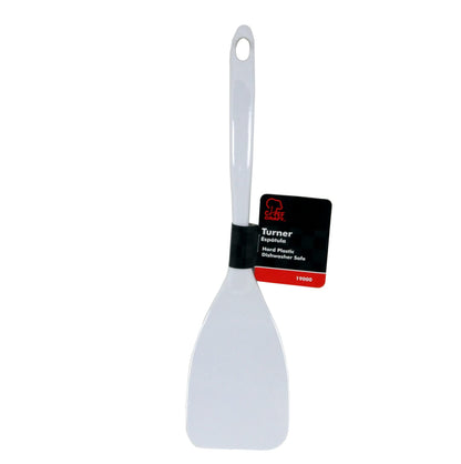 Chef Craft Basic Melamine Spatula/Turner, 11.25 inch, White