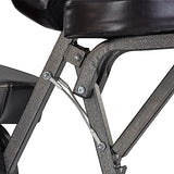 Master Massage Bedford Portable Massage Chair - Lightweight with Carrying Bag - Tattoo Height Adjustable Folding Face Cradle SPA (Coffee) Master Massage Equipment