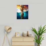 TISHIRON Paint by Numbers Christian Jesus Painting Kits by Number for Adults Kids on Canvas Wall Decor with Paintbrushes Acrylic Pigment for Home Living Room Decor 16 inx20 in TISHIRON