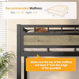 SogesSleep Loft Bed Twin Size with Stairs, More Sturdy Metal Loft Bed with Built-in Storage Stairs and Large Under-Bed Space, Used for Teens, Space Saving for Apartment or Dorm, No Box Spring, Black SogesSleep