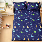 MICORAL Kids Twin Sheet Set Dinosaur, 3 Pieces Sheets for Boys & Girls, Soft Printed Microfiber Bed Sheets, Deep Pocket Cozy Toddler Bedding Set MICORAL