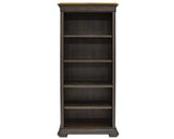 Martin Furniture Executive Open Bookcase, Fully Assembled, Brown Martin Furniture