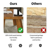 SXXjiaju Desk / 55 inches,Solid Wood Desk Classical Style Home Office Desks/New Chinese Style Computer Table/Wooden Desk/Brown Desk SXXjiaju