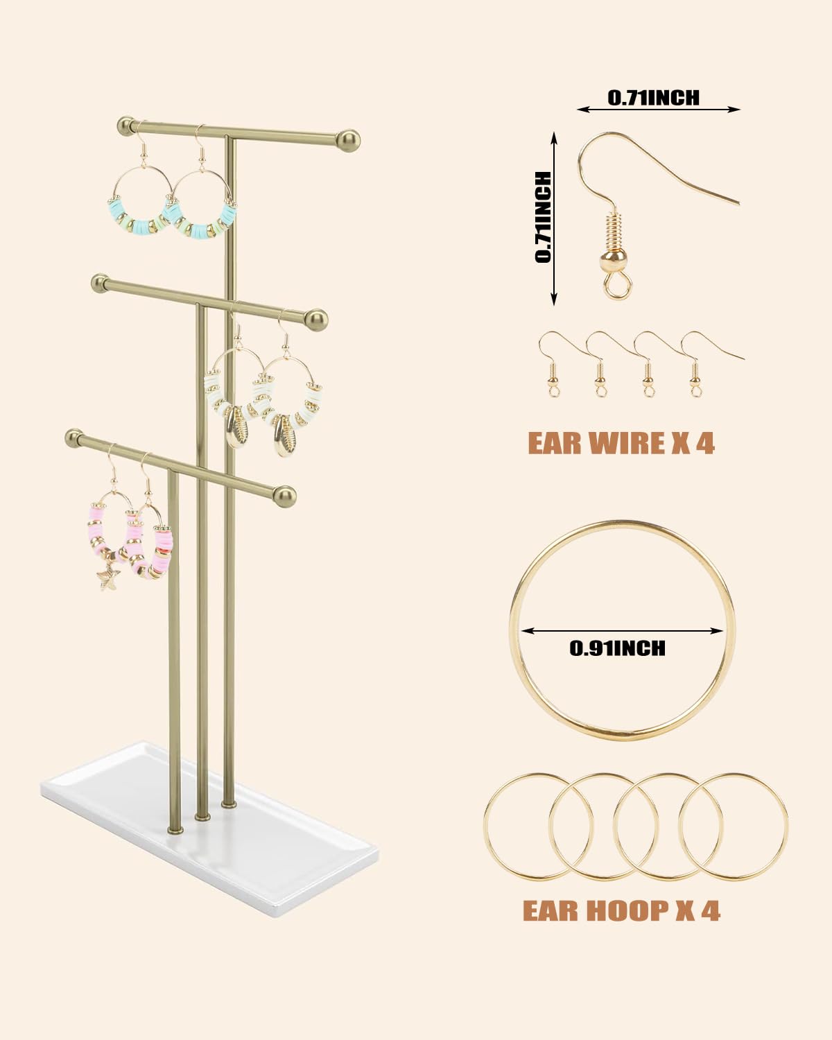 BestNow Clay Beads 3 Boxes Bracelet Making Kit Heishi Beads for Jewelry Making Round Letter Beads with Charm Elastic Strings Friendship Bracelets Holiday Arts and Crafts Gifts for Girls Adults BestNow