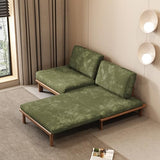 Lartis 78.7" Sofa Bed, Sleeper Pull Out Couch, Modern Couch Convertible Modern Futon for Living Room/Apartment/Bedroom, Modular Design Sofa,Full Solid Wood Frame Lartis