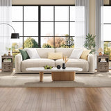 LIKIMIO Nightstand Set of 2, Night Stand with Pull Out Tray, Wooden Bedside Table with 2 Drawers and Open Shelf, Side Table for Bedroom, Black LIKIMIO