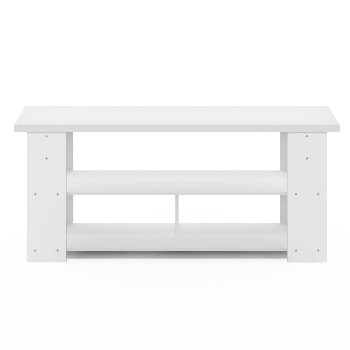 Furinno Jaya TV Stand Up to 55-Inch, White Furinno