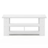 Furinno Jaya TV Stand Up to 55-Inch, White Furinno