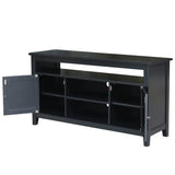 IC International Concepts Entertainment/TV Stand, Black IC International Concepts