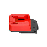 1x Adapter Only Upgrade for Porter Cable Old 18v (Not 20v MAX) Cordless Tools Compatible with Milwaukee M18 Red Lithium Batteries - Adapter Only X-Adapter