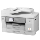 Brother MFC-J6955DW INKvestment Tank Color Inkjet All-in-One Printer with Wireless, Duplex Printing, 11” x 17” Scan Glass and Up to 1-Year of Ink in-Box,White Brother