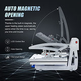 CREWORKS Auto Open Heat Press Machine with Slide Out Base, 16x20 Inch Clamshell Heat Press, Digital Clam Heat Press for T Shirts Bags Mouse Pads, Home Heat Transfer Machine for Gifts Charity CREWORKS