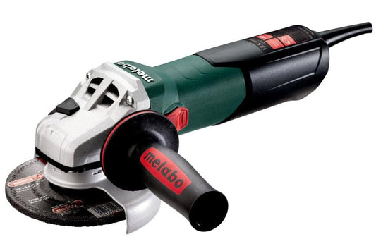 Metabo - 5" Variable Speed Angle Grinder - 2, 800-9, 600 Rpm - 13.5 Amp W/Electronics, High Torque, Lock-On (600562420 15-125 HT), Concrete Renovation Grinders/Surface Prep Kits/Cutting,Green - WoodArtSupply