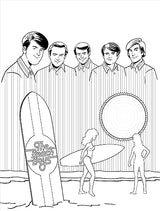 The Beach Boys Official Coloring Book WoodArtSupply