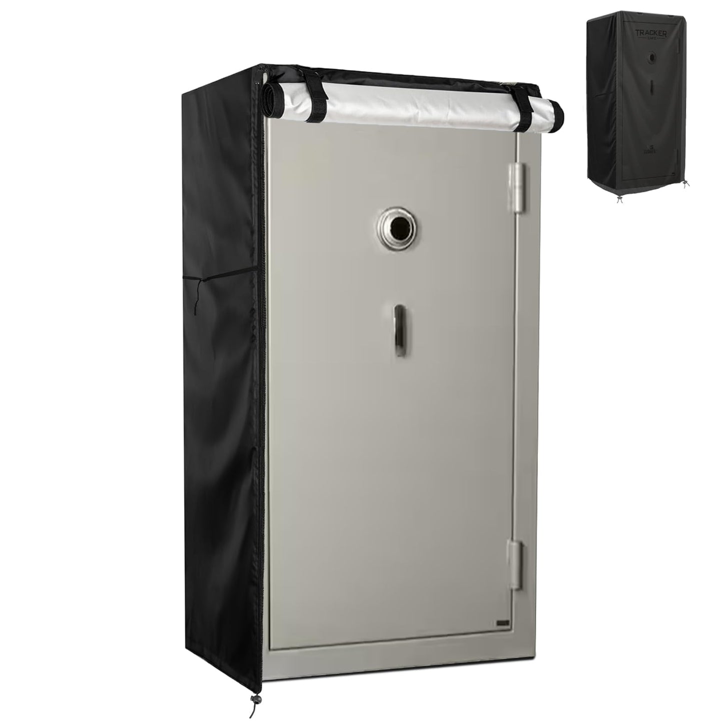 Loenel Gun Safe Cover, Waterproof Gun Cabinet Cover for The Gun Safe of Domestic Rifles And Pistols, Dustproof Rifle Safe Cover Keep Them Concealed from Sight (60" H x 30" W x 25" D)