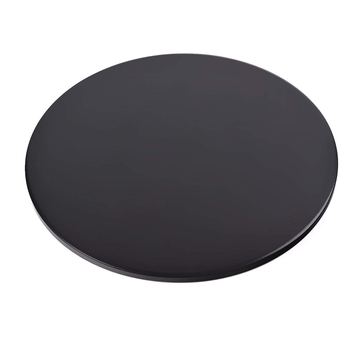 Menesia 12 Inch Black Non-stick Ceramic Pizza Stone Pan, Round Oven Baking and Cooking Stone for Ovens & Grill & BBQ menesia