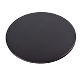 Menesia 12 Inch Black Non-stick Ceramic Pizza Stone Pan, Round Oven Baking and Cooking Stone for Ovens & Grill & BBQ menesia