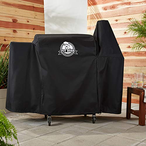 Pit Boss Grills 73821 Pit Boss Deluxe and 820 Pro Series Pellet Grill Cover, PB820D, Black PIT BOSS