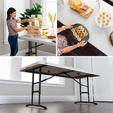 Lifetime 6-Foot Adjustable Height Nesting Table, Commercial, Almond Lifetime