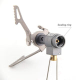 BRS Outdoor BRS-3000T Ultra-Light Titanium Alloy Miniature Portable Picnic Camping Gas Cooking Stove Portable Ultralight Burner 25gram BRS