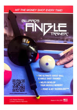 Billiards Angle Trainer - Precision Pool Shot Aiming Aid | Improve Your Pool Skills | Perfect for Beginners & Intermediate Players | USA Made, Veteran-Owned Billiards Angle Trainer