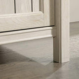 Sauder Costa 2 Drawer Lateral File Cabinet with Lock for Home Office, in Chalked Chestnut Sauder