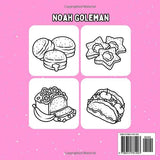 Bold and Easy Sweet Treats Coloring Book: 51 Large and Easy Designs Featuring Adorable Sweets for Adults, Seniors, and Kids WoodArtSupply