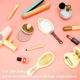 HEELWIRE Wooden Makeup Toy Set for Kids, Girls Imaginative Pretend Beauty Makeup Set Toys, Great Gift for Girls Ages 3+. HEELWIRE