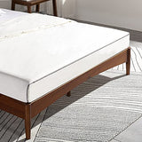 Zinus Linda Mid Century Solid Wood Platform Bed Frame with Spindled Headboard - Full Size Zinus