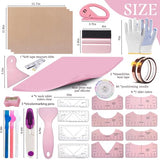 67 Pcs Sublimation Shirts Tool Kits for Vinyl Alignment,Heat Press Mat Pad Silicone,T-Shirt Rulers Guide and Teflon Sheet for Cricut Heat Press HTV Vinyl Center Designs,Craft Sewing Accessories DNSGOOR