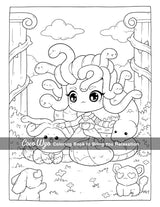 Creepy Cutie: Coloring Book for Adults and Teens Featuring Goth Kawaii and Spooky Cute Creatures of All Kinds and Many More Coco Wyo LLC
