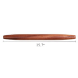 Muso Wood Sapele Wooden French Rolling Pin for Baking, Tapered Roller for Fondant, Pie Crust, Cookie, Pastry (French 15-3/4inch) muso wood