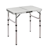 RedSwing Small Folding Table Portable 2 Feet, Small Foldable Table Adjustable Height, Lightweight Aluminum Camping Table, 15.7 in x 23.6 in x 19 in RedSwing